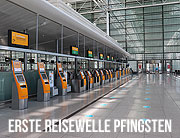 Pfingsten 2021 am Flughafen: 4.700 Flüge von und zu 130 Destinationen geplant vom 21. Mai bis einschließlich 6. Juni 2021 (©Foto. Martin Schmitz)